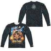 Harry Potter The Beginning (Front/Back Print) Men's Regular Fit Polyester Long-Sleeve T-Shirt
